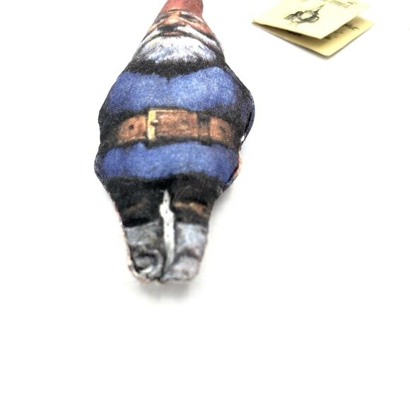 Vintage Gnomes Gnome Christmas Tree Ornament Uniebeck 1978 Stuffed w/ Tag - Picture 3 of 8